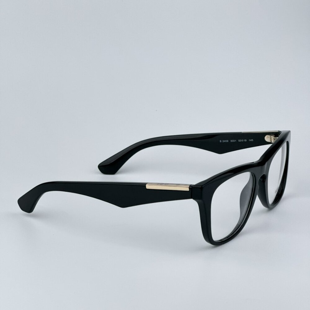 Burberry BE2409 3001 BRAND NEW Eyeglasses Black Square Unisex - Picture 7 of 10